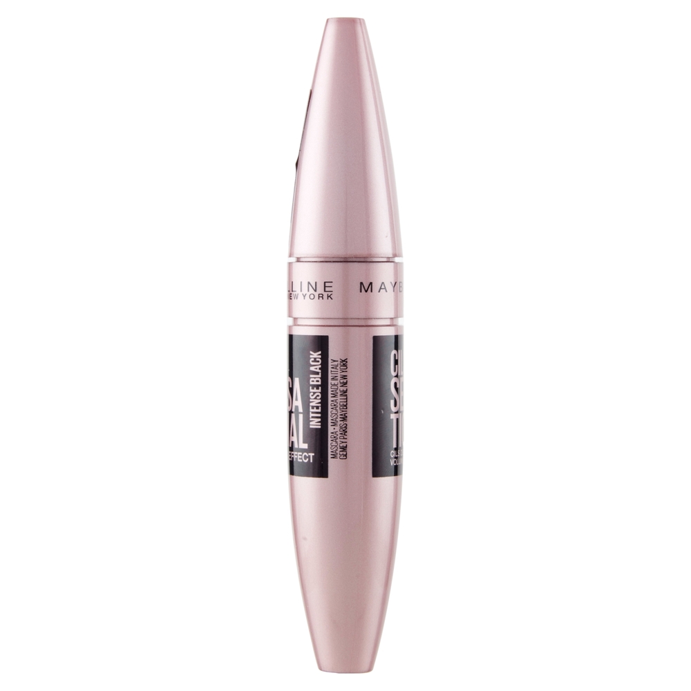 Maybelline New York Mascara Ciglia Sensazionali, Volumizzante, Intense Black, 9.5 ml